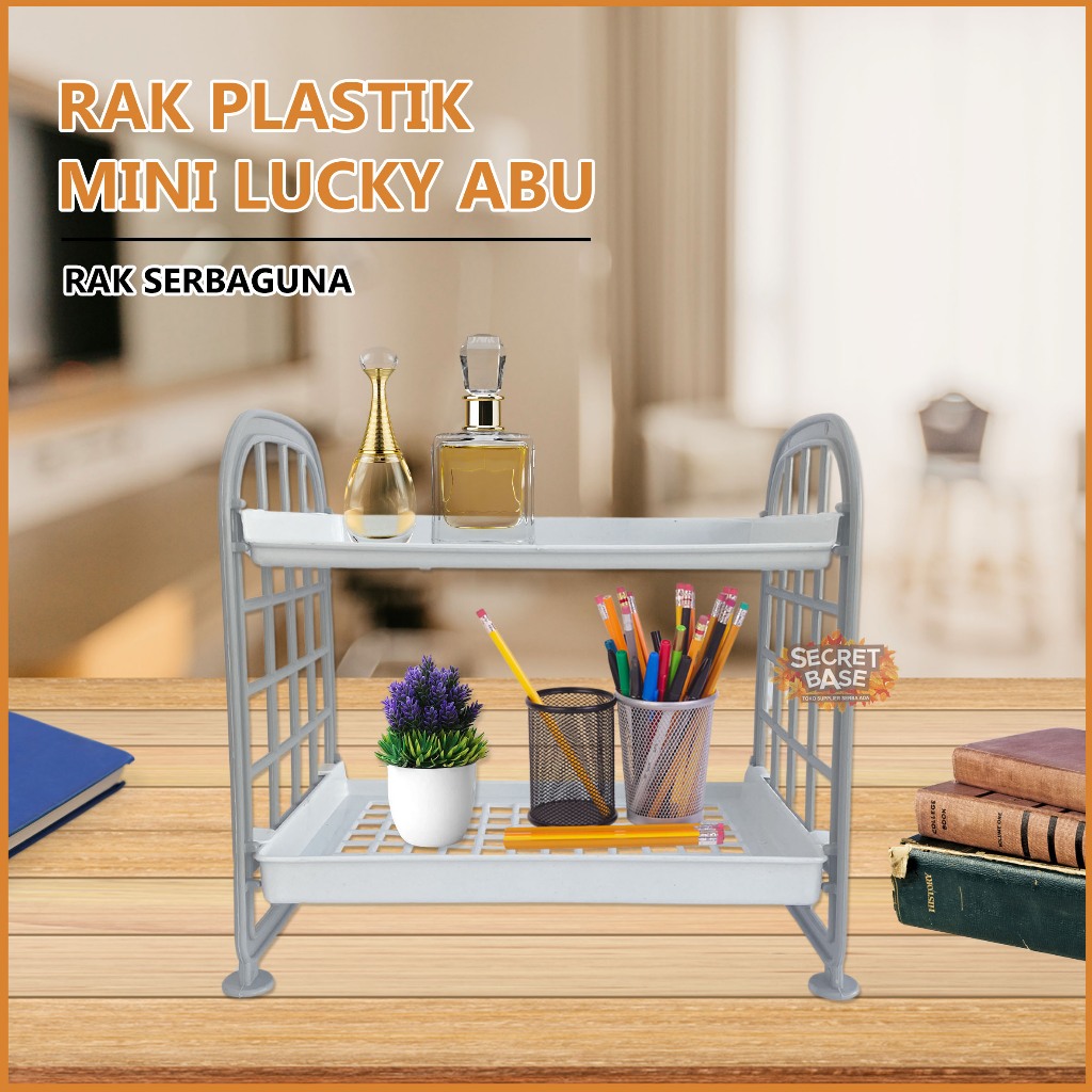 Lucky Net Rack - Mini Plastic Rack/Aesthetic Kitchen Spice Rack ...