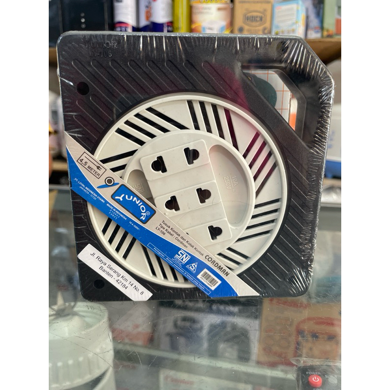 3 Hole 4.5 Meter Junior Box Cable Roll | Shopee Philippines