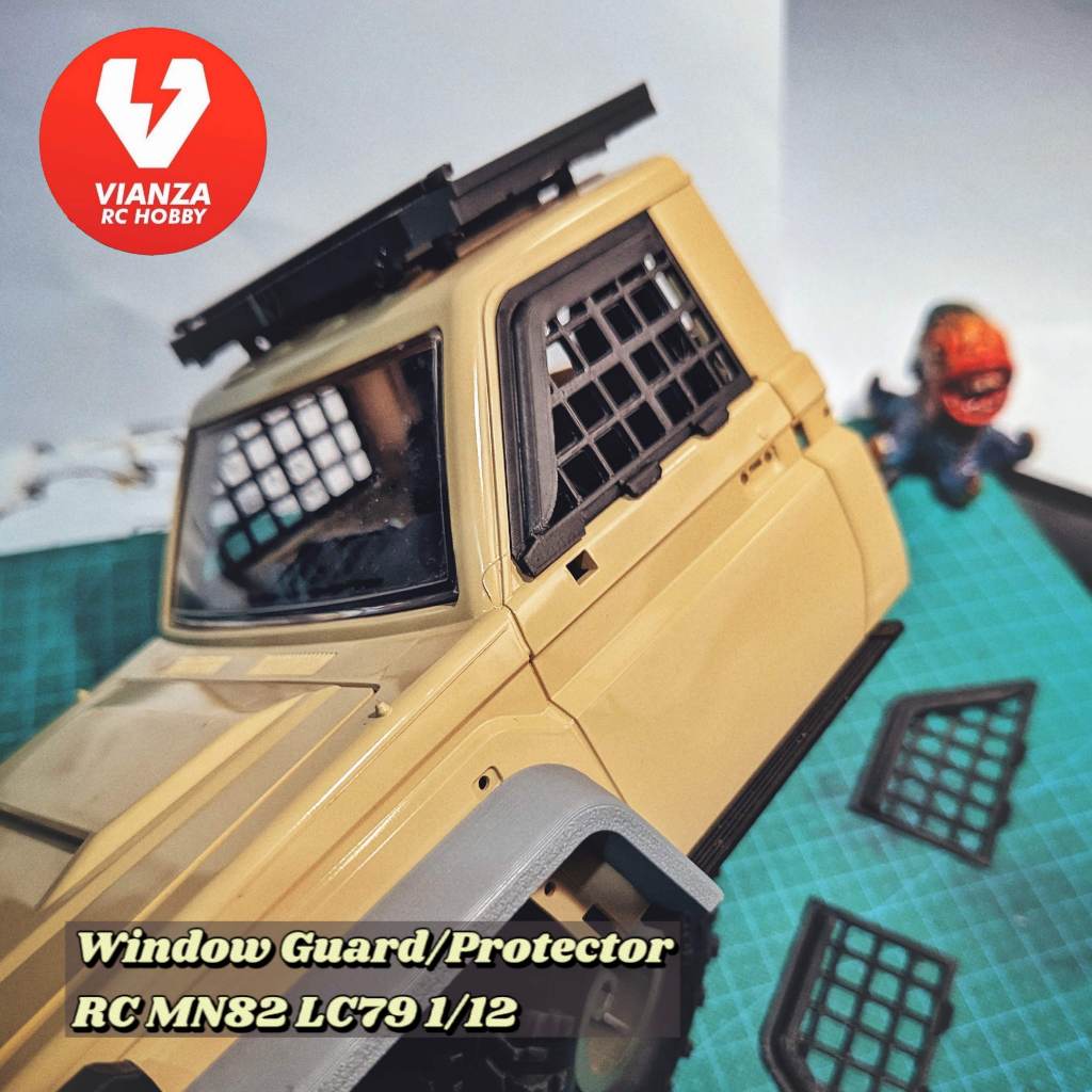 Window Guard Protector with Miniature visor Gutter for RC MN82 LC79 ...