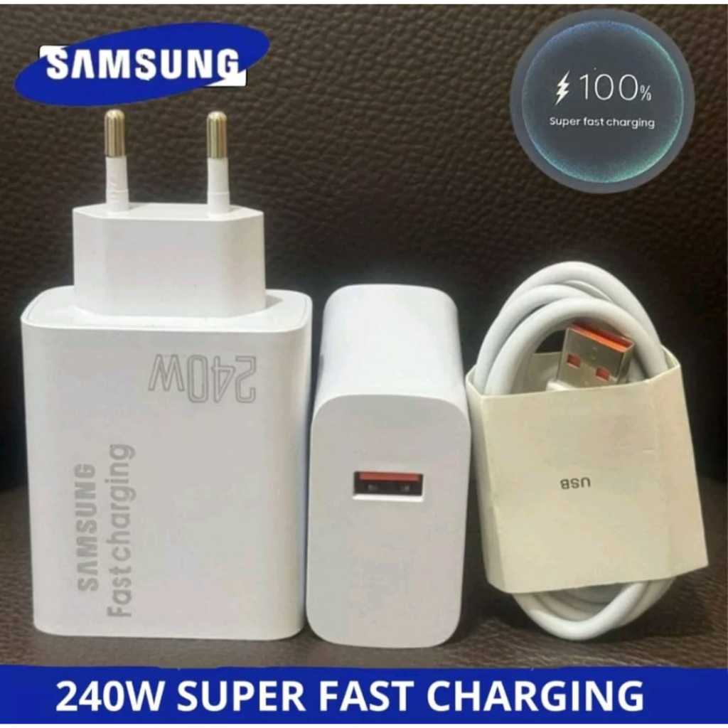 Samsung Charger 240Watt Micro USB & Type C Turbo Fast Charge For ...