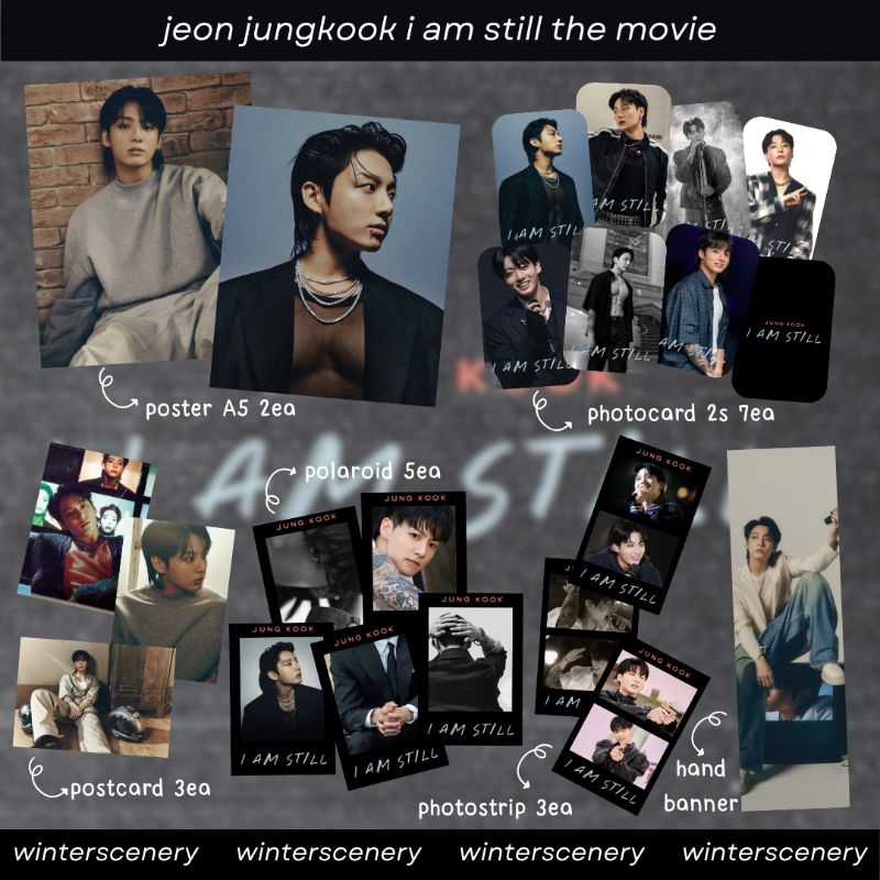 Bts FANKIT - Jungkook I Am Still The Movie | Save Packages Get A Lot ...