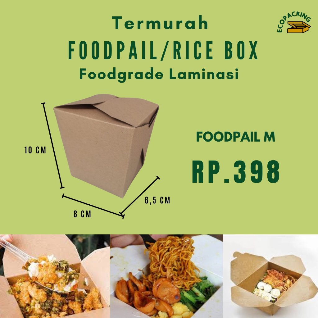 Best Selling!! Rice Noodle Vegetable LUNCH BOX KRAFT PAPER LUNCH BOX ...