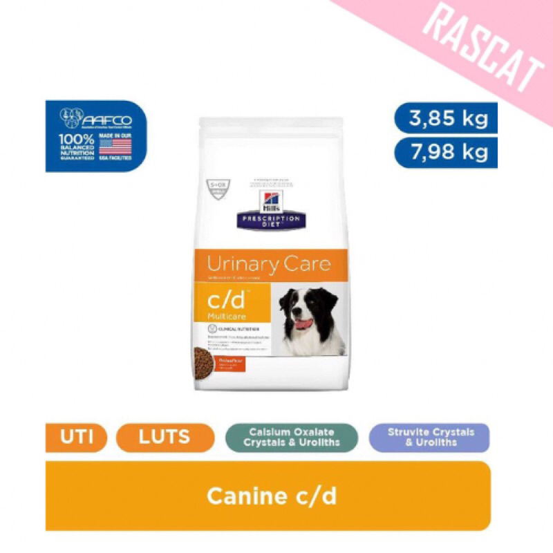 Hills Prescription Diet Dog Food Urine Care Multicare 3.85 Kg Shopee Philippines