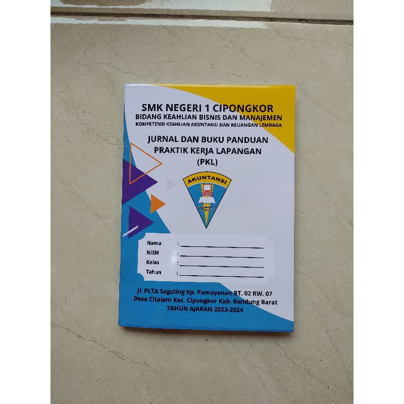 PKL PRAKERIN SMK CUSTOM A5 JOURNAL BOOK | Shopee Philippines
