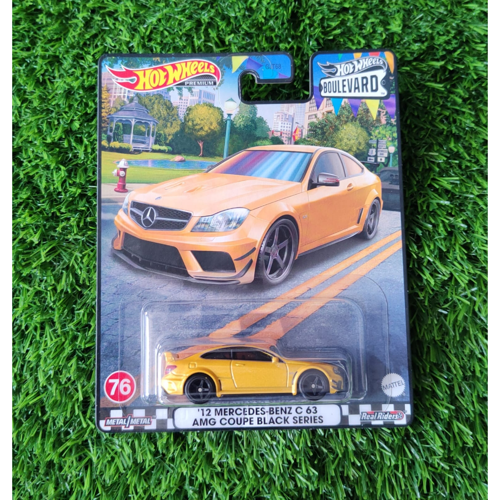 Hot Wheels Premium 12 Mercedes Benz C 63 Amg Coupe Black Series Boulevard Shopee Philippines 1934