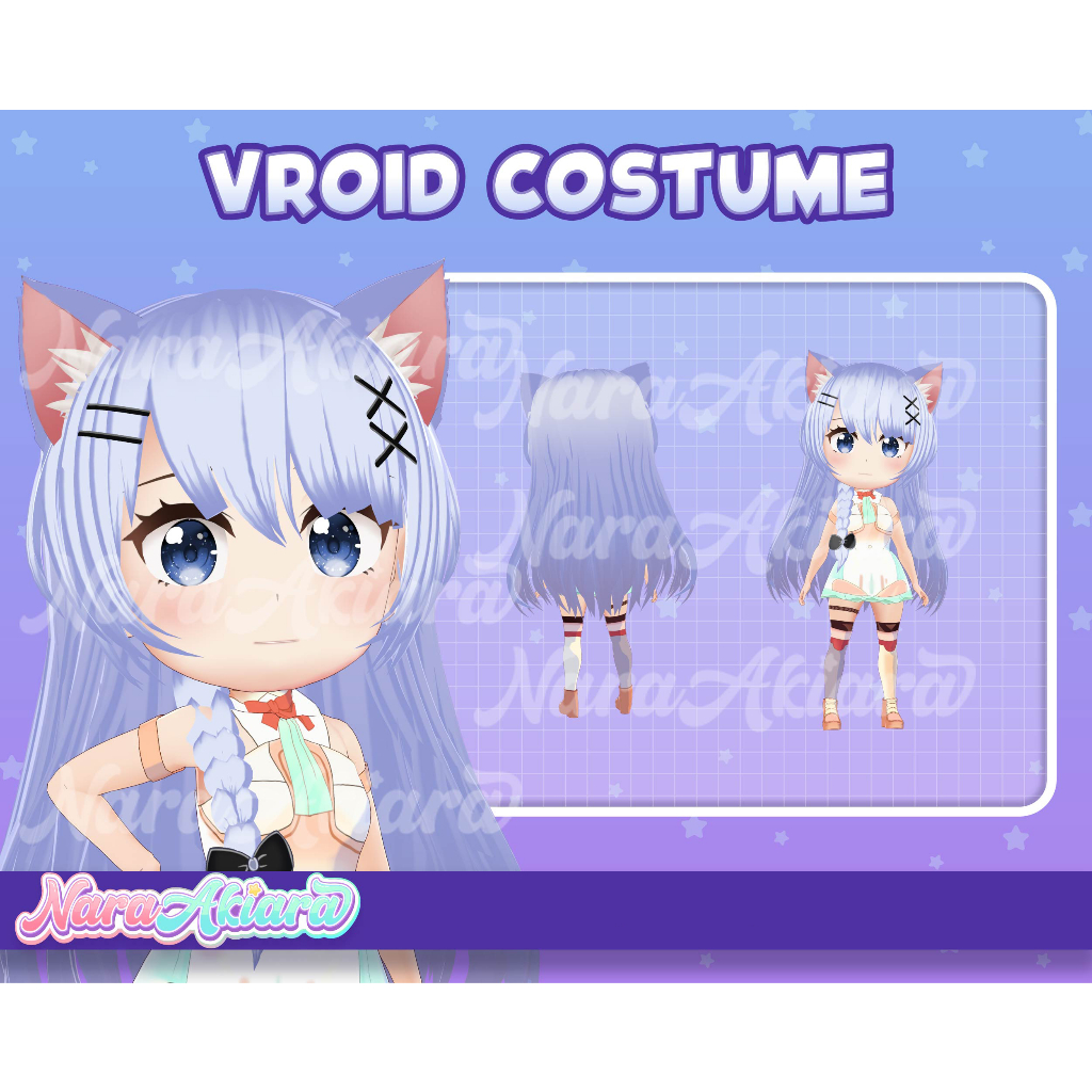 Best 3D Vroid Costumes For Your Streaming Characters, Vroid Costume ...