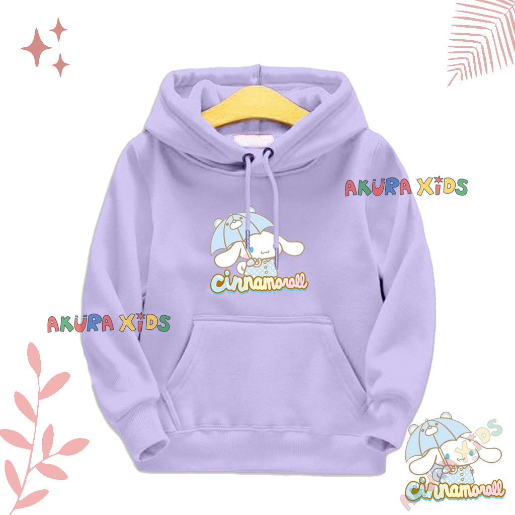 Cinnamoroll Children's Hoodie Jacket Girls Boys Age 2 3 4 5 6 7 8 9 10