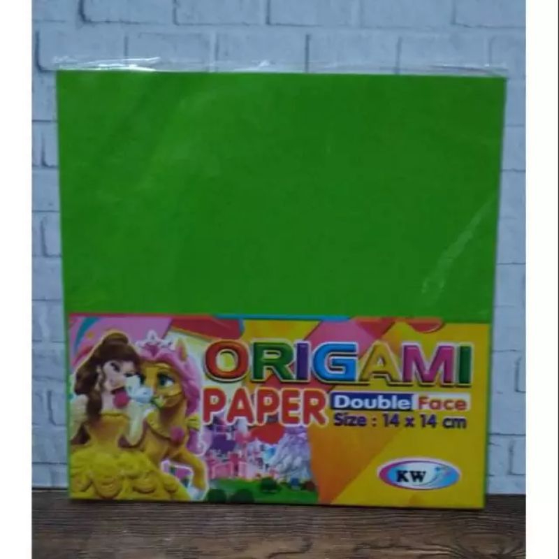 Origami Paper Size 14x14 cm Double Face Shopee Philippines