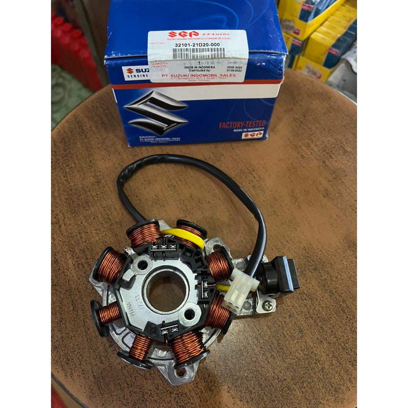 SPUL COMPLETE STATOR ASSY SATRIA 2 STROKE SATRIA LUMBA ORIGINAL ...