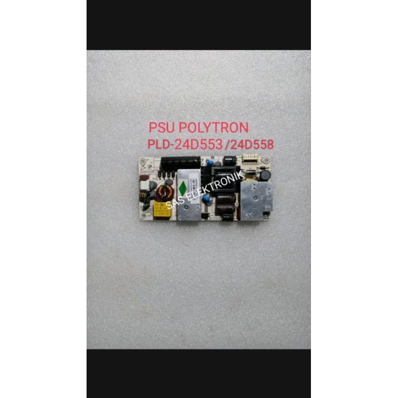 PSU POWER SUPPLY POLYTRON LED TV REGULATOR 24 INCH PLD24D553 PLD-24D553 ...