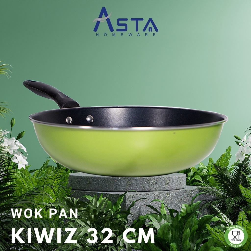Asta Frying Pan Wok Pan 32cm NonStick ori Shopee Philippines
