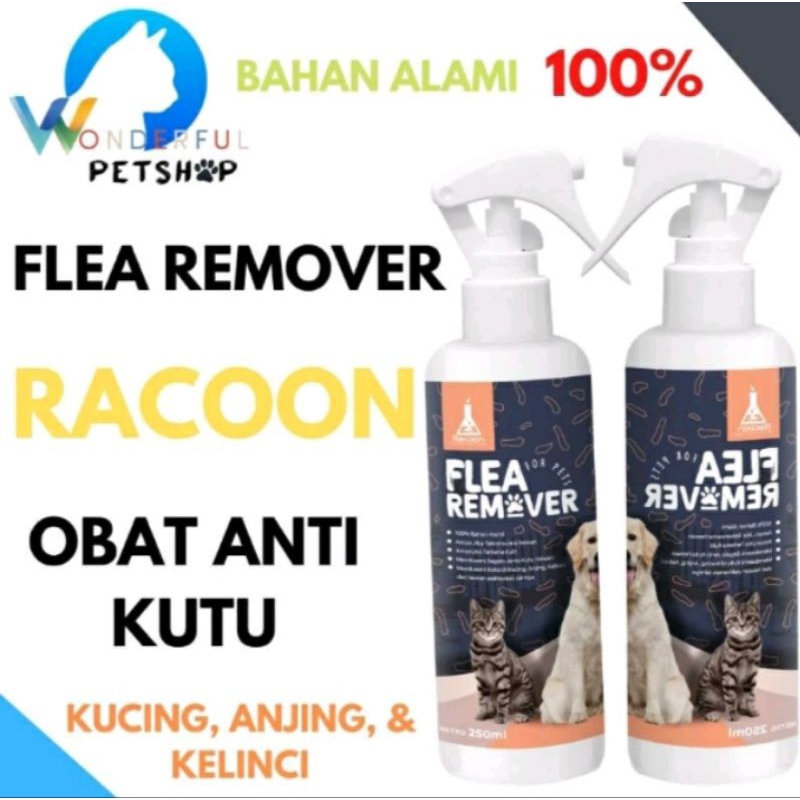 Racoon FLEA remover super Powerful Animal Cat Dog Rabbit FLEA Repellent