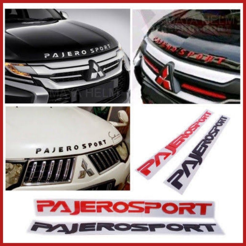 MESIN Pajero Sport Engine Hood Emblem Pajero Sport Engine Hood Logo