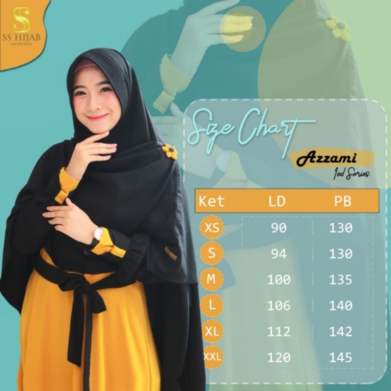 AZAMI DRESS SET BY SS HIJAB | Shopee Philippines