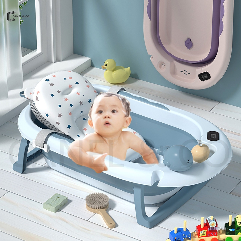 Canel & CO Foldable Baby Bath Tub Folding Bathtub Portable Baby