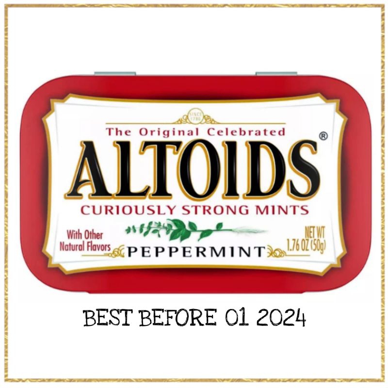 Altoids CURIOUSLY STRONG MINTS 50g | Shopee Philippines