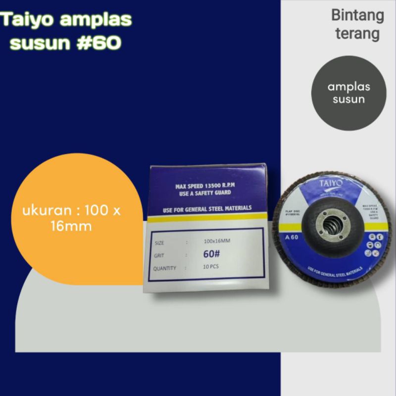 Taiyo Flap Disc 4