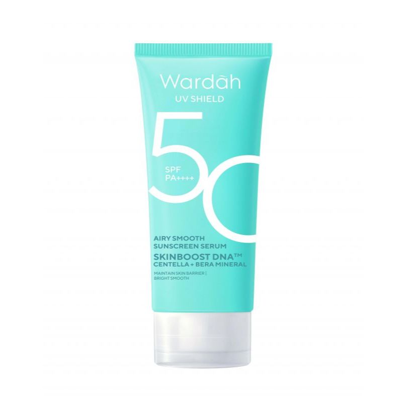 Wardah UV SHIELD AIRY SMOOTH SUNSCREEN SERUM SPF 50+++ 40ML (Large ...