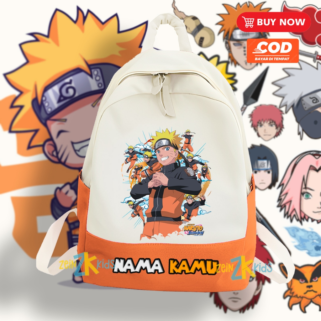 Naruto Shippuden Kindergarten Children's Backpack | Shopee Philippines