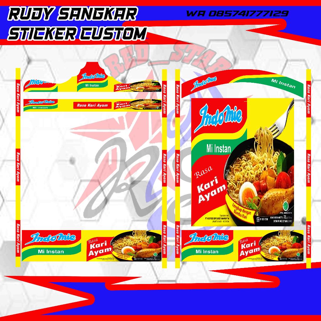 Visual Reference: Ebod Jaya Bird Cage Decal Sticker Bnr Radja Custom Sticker