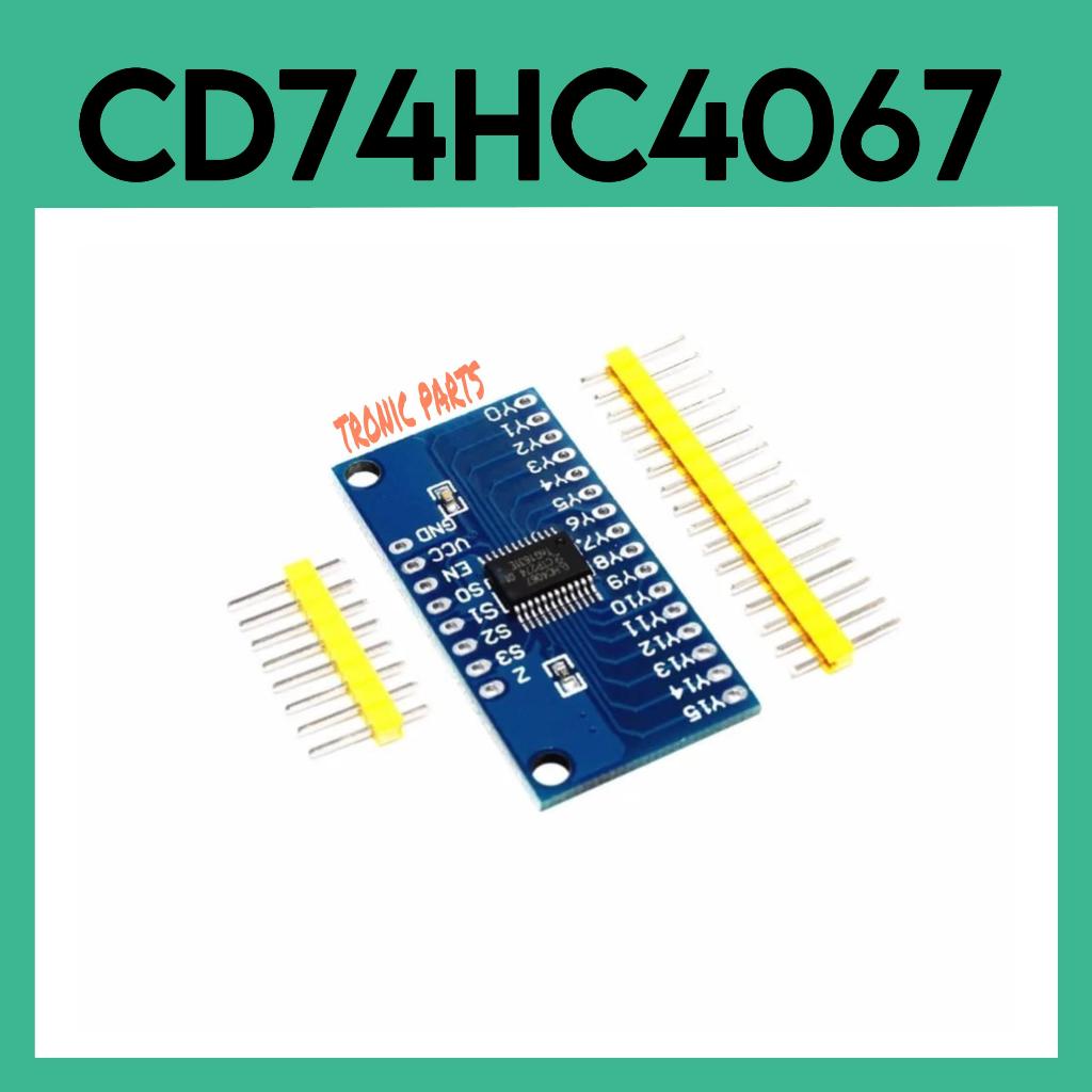 CD74HC4067 16-Channel Analog Digital Multiplexer Module 16 Ch Arduino ...