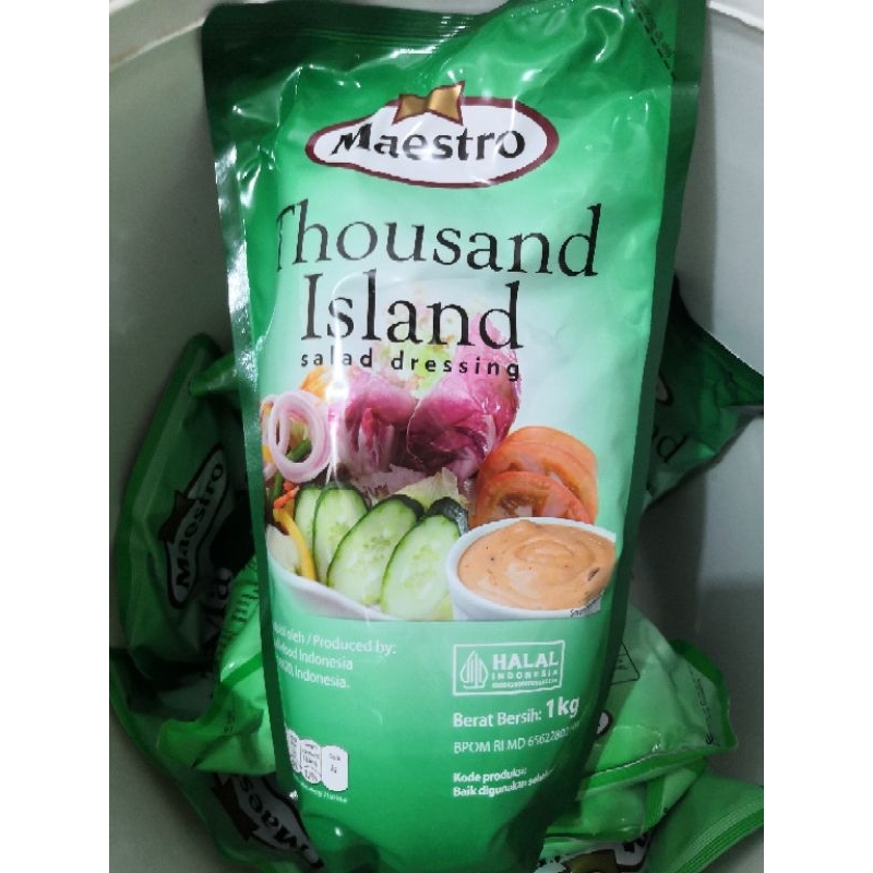 Maestro Mayonnaise Thousand Islands 1kg | Shopee Philippines