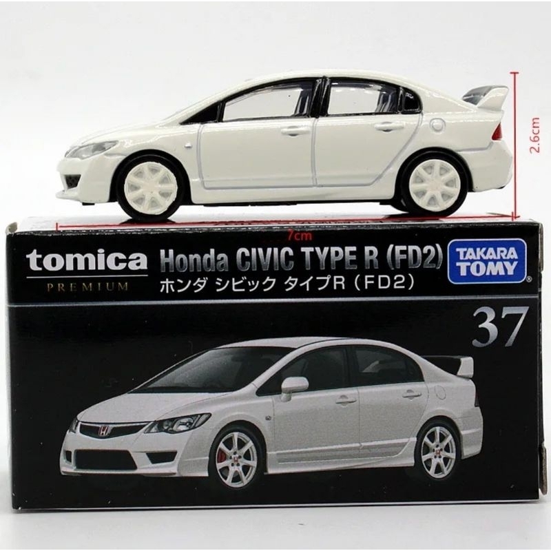 Tomica Premium 37 Honda Civic Type R FD2 Takara Tomy Original | Shopee ...