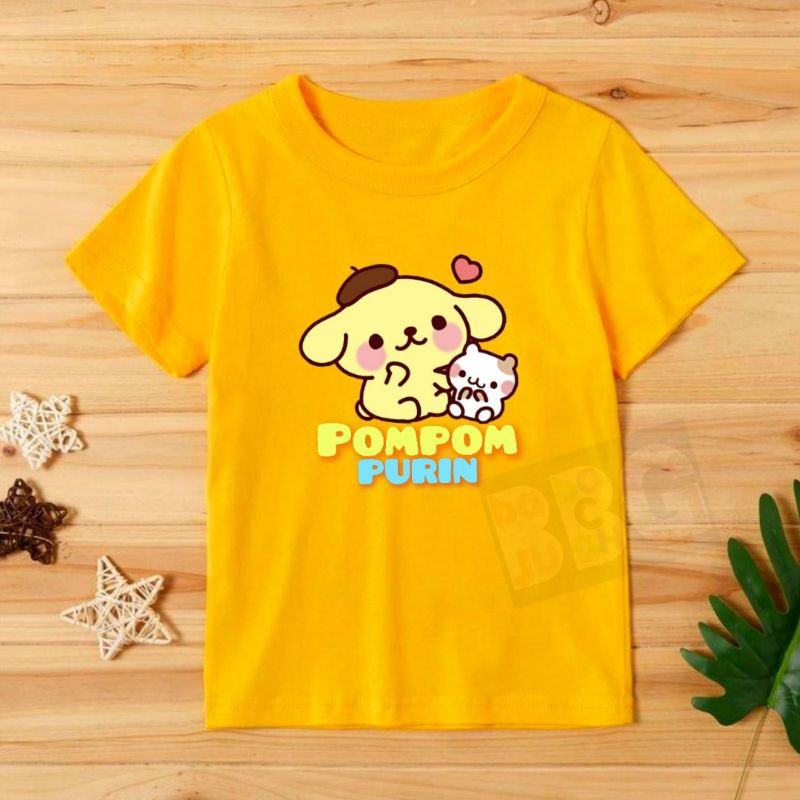 Pompompurin Children's T-Shirt Aged 2-8 Years | Shopee Philippines