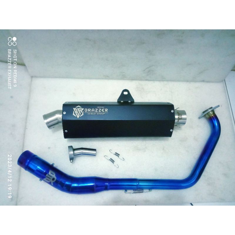 Full System racing Exhaust R15 Vixion Gsx CBR150R CB150R Xsr 155 mt15 ...