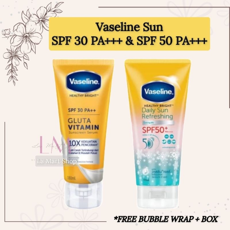 Vaseline Gluta Vitamin Sunscreen Serum SPF 30 PA+++Vaseline Daily Sun