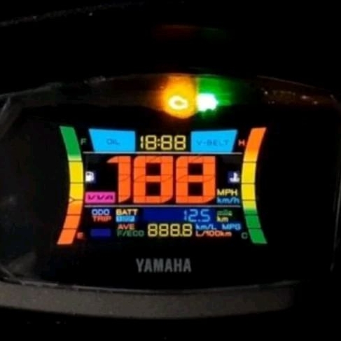 New NMAX 2020 LCD SPEEDOMETER STICKER | Shopee Philippines