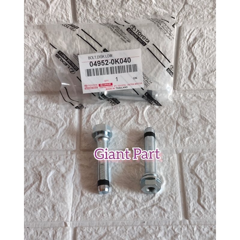 TOYOTA INNOVA REBORN CALIPER PIN LOWER PART PIN B | Shopee Philippines