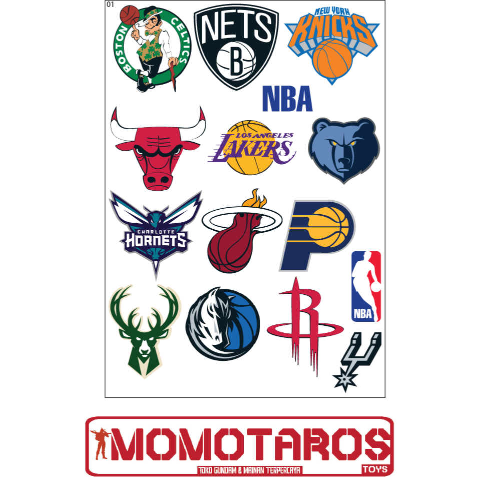 Nba transparent waterproof Sticker 1 pc | Shopee Philippines