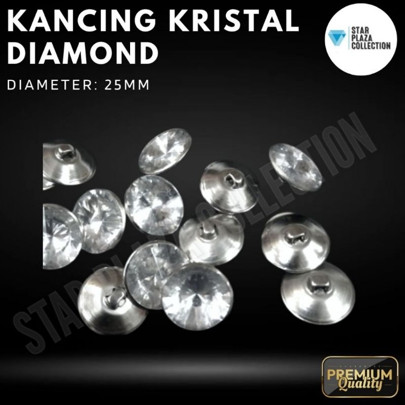 Crystal Sofa Buttons / Crytsal Buttons Diamond Buttons 25MM Diamond ...