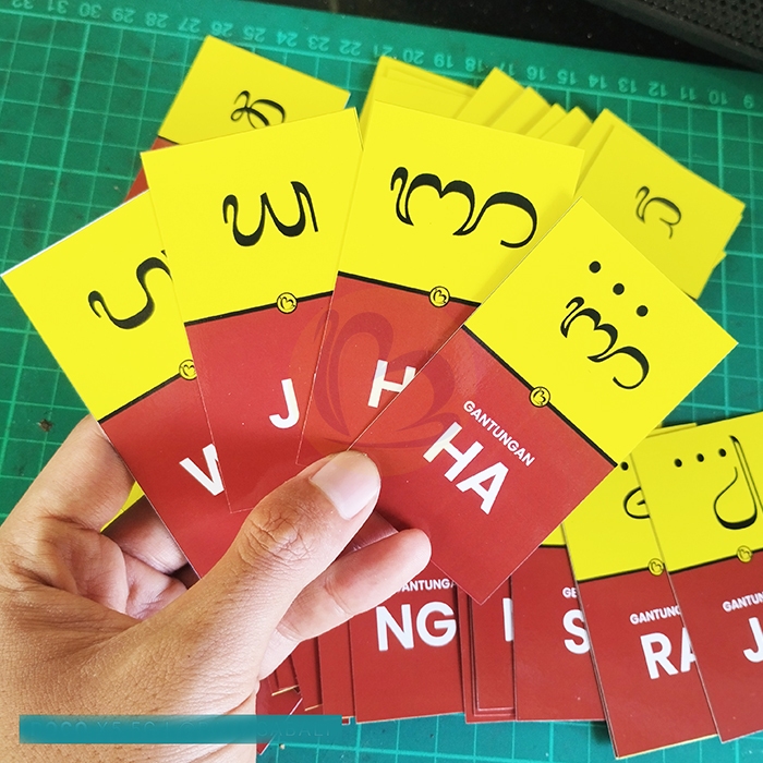Flash Cards Fun Balinese Script Cards (contains 36 cards) | Shopee ...