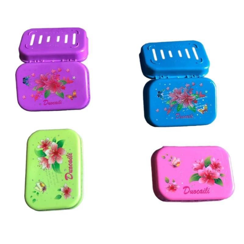 Color HINGE SOAP BOX / FLOWER MOTIF SOAP BOX | Shopee Philippines