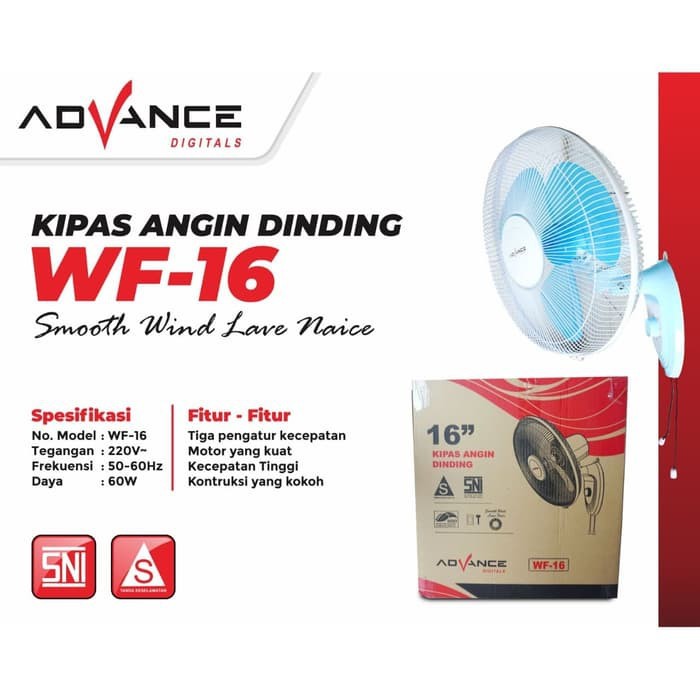 Advance Wall Fan 16