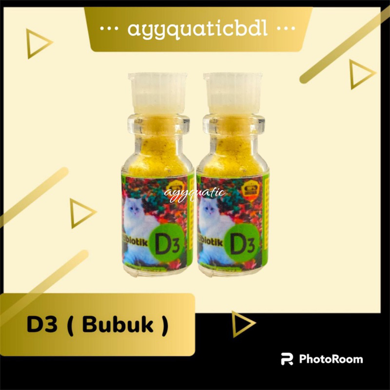 D3 Powder Vitamin Medicine Cat Drink D3 Cure Inflammation Fever virus
