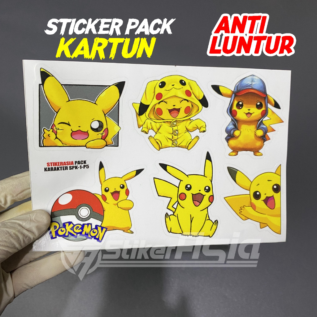 Sticker PACK CARTOON SPK-1-P5 STICKERASIA Sticker ANIME Animation ...
