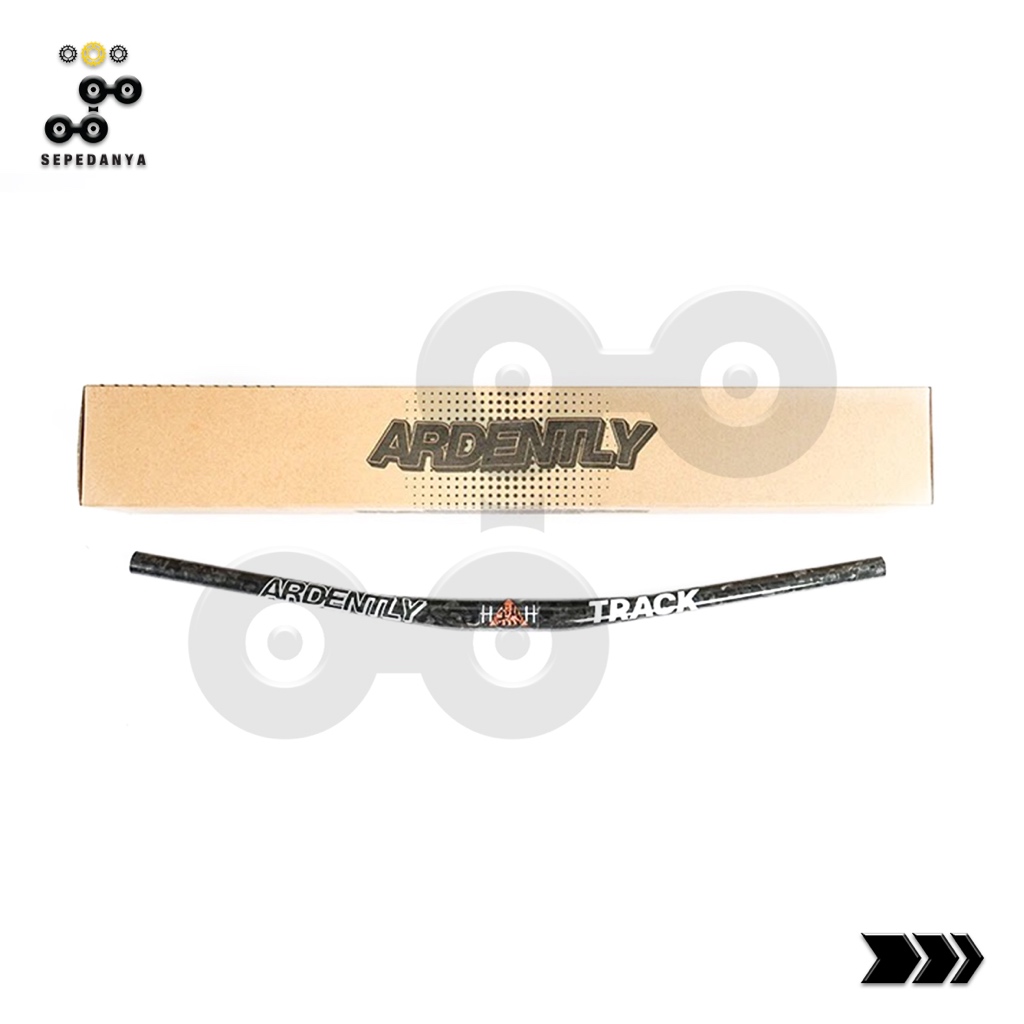 Ardently Carbon Flatbar Handle Bar 680mm 31.8mm Oversize Fixie Fixed ...