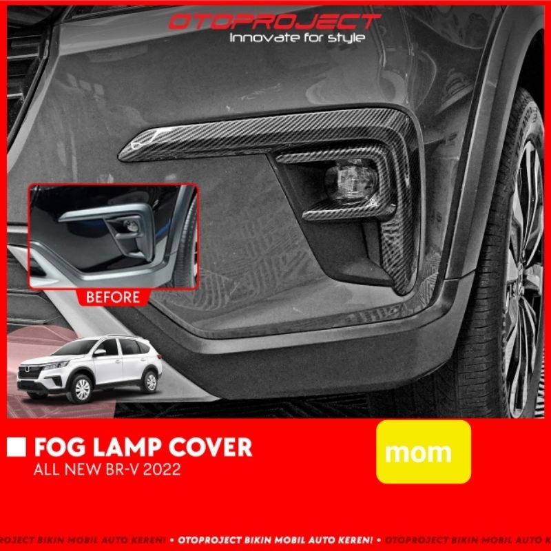 Fog Lampfoglamp Cover All New Brv 2022 2024 Otoproject Chromecarbon