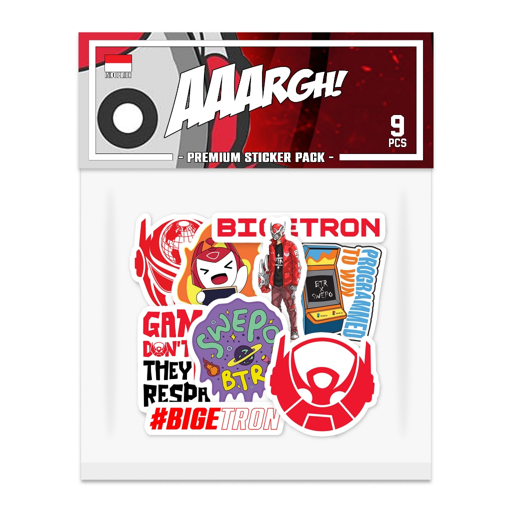 Bigetron Sticker Pack Vol. 1 (Starter Kit) | Shopee Philippines