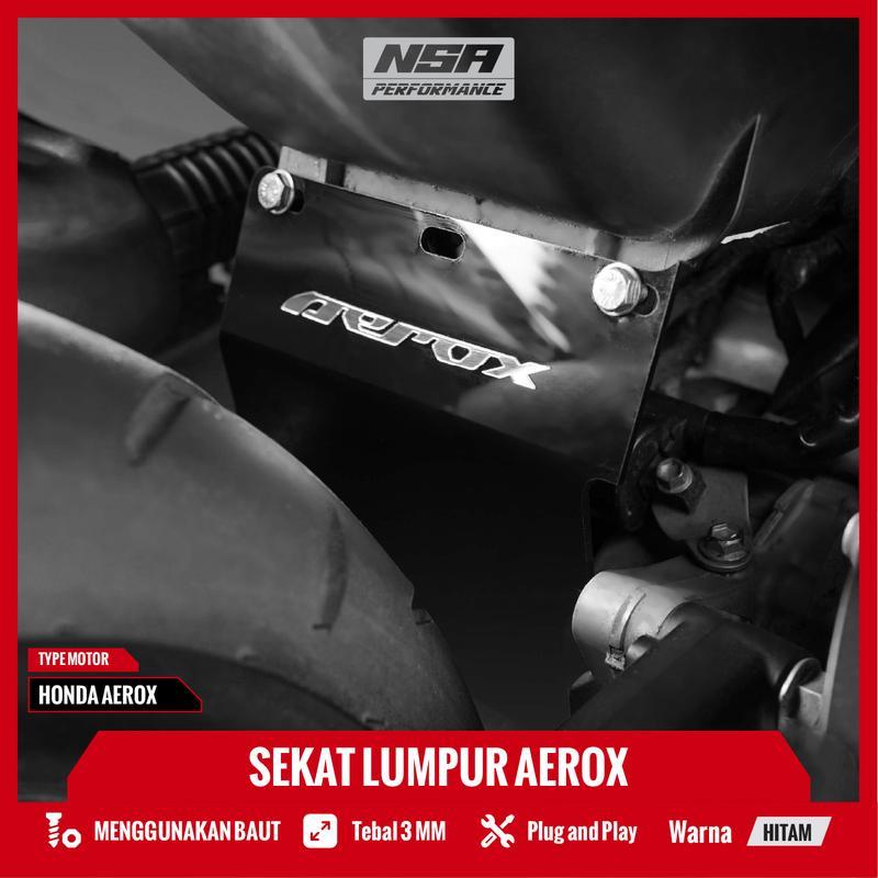 Nsa Mud Retainer AEROX NMAX XMAX VARIO ADV 125 150 OLD NEW MUDFLAP 1