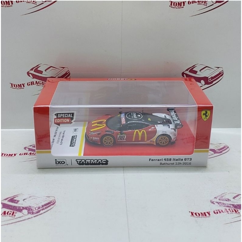 TARMAC フェラーリ 458  GT3 マクドナルド スペシャルエディション TARMAC フェラーリ 458 GT3 マクドナルド スペシャルエディション