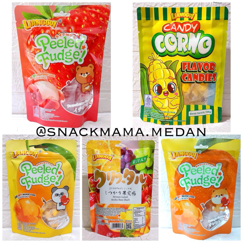 Soft Candy Assorted Fruit Flavors/Candy LIANGGUI Vinca FUDGE ...