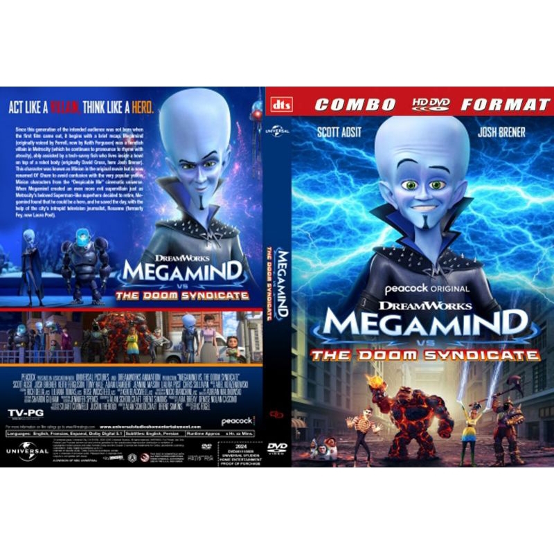 Megamind Vs The Doom Children's Film Cassette Shopee Philippines