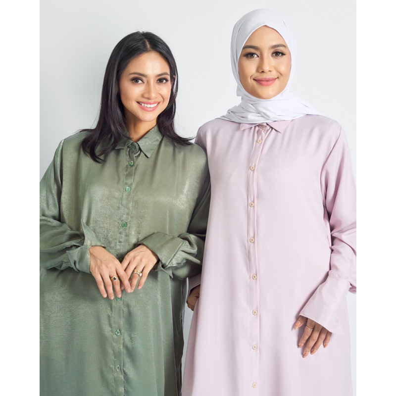 Nena New Arrival!! Set in Olive green & Baby pink | Shopee Philippines