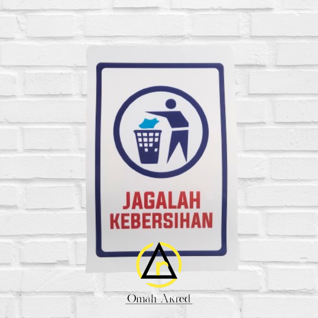 Sticker Keep Clean - Keep It Clean - Dispose Of Garbage In Place ...
