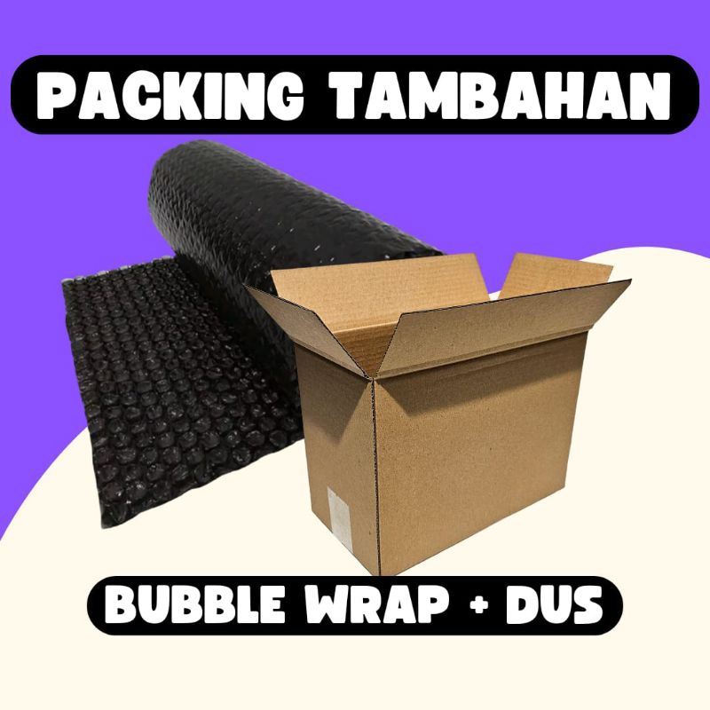 Extra PACKING ADDITIONAL BUBBLE WRAP & THICK CARDBOARD | Shopee Philippines
