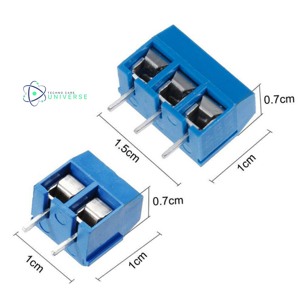 Blue Terminal Block Variations 2pin & 3pin | Shopee Philippines